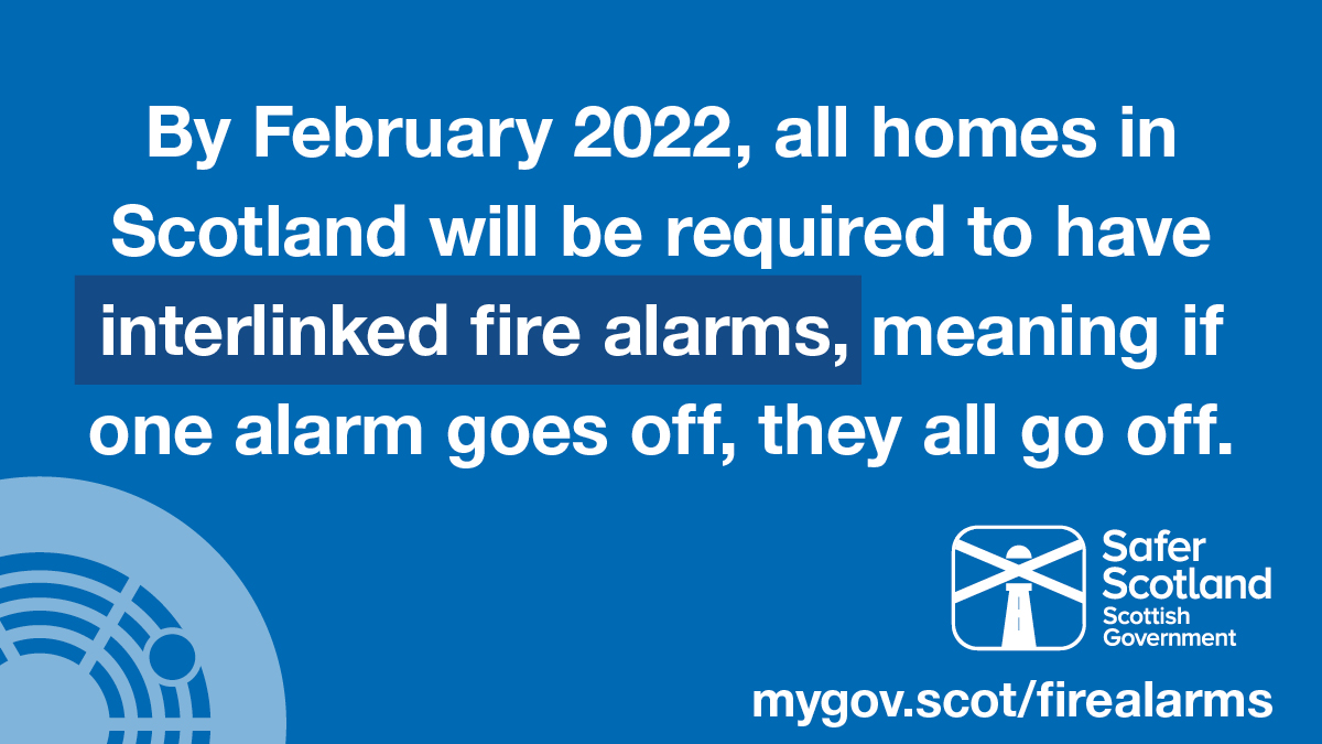 Scottish home fire alarm law